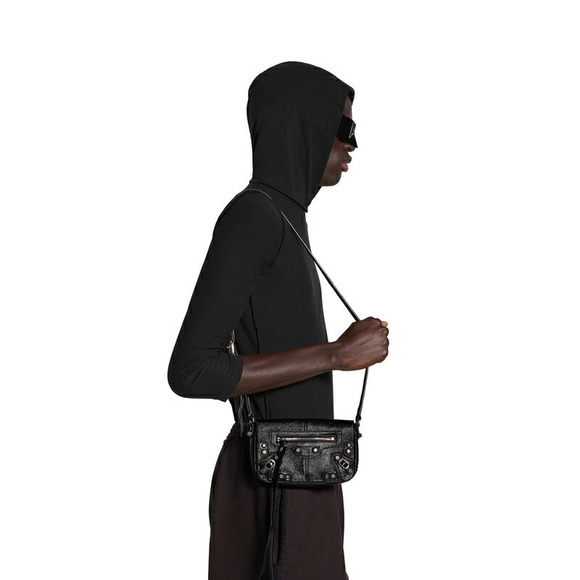 Balenciaga Le Cagole Mini Flap Bag Black - Picture 1 of 5